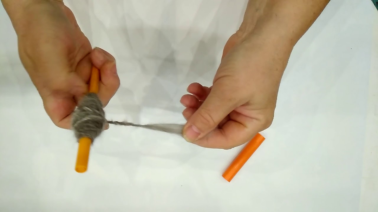 Прядем без прялки. этап 2