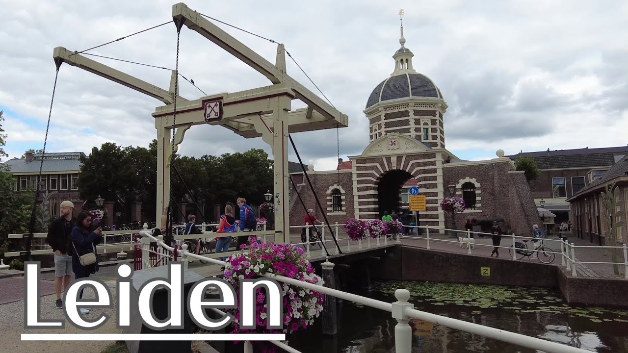 Wandelen in Leiden (details in beschrijving) 2022 | 4K