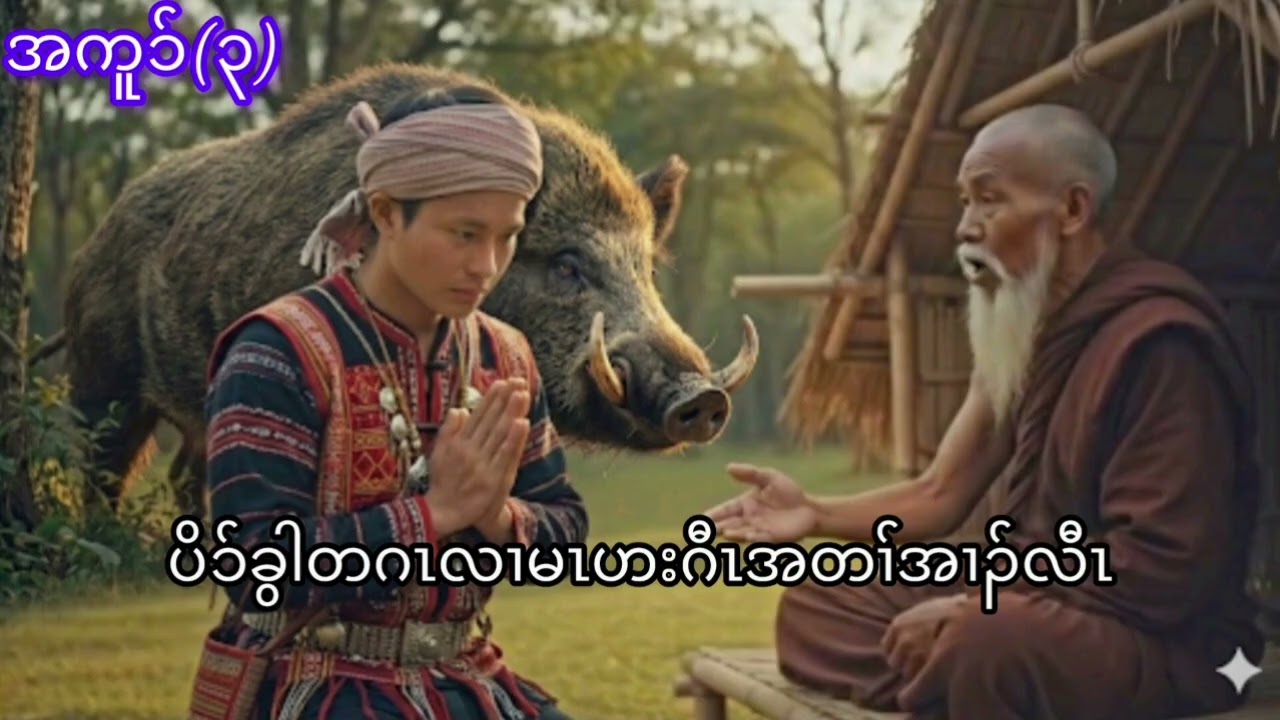 No.384 Part 3 ပိာ်ခွါတဂၤလၢမၤဟးအတၢ်အၢၣ်လီၤ. ( KarenStorybyLerThaHai.OwnCreator)