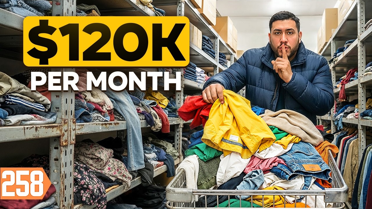 How I Secretly Make $120K Per Month Reselling Clothes