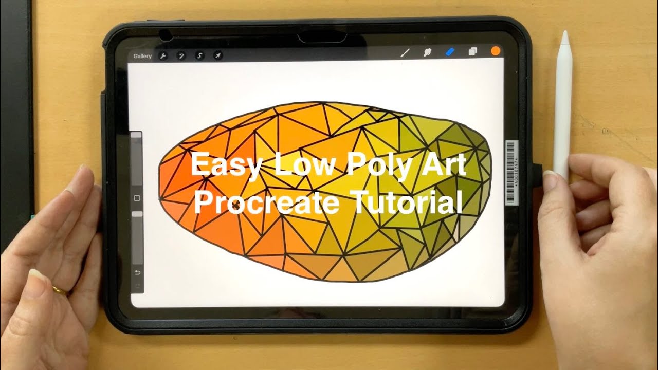 Easy Low Poly Art Tutorial in ProCreate