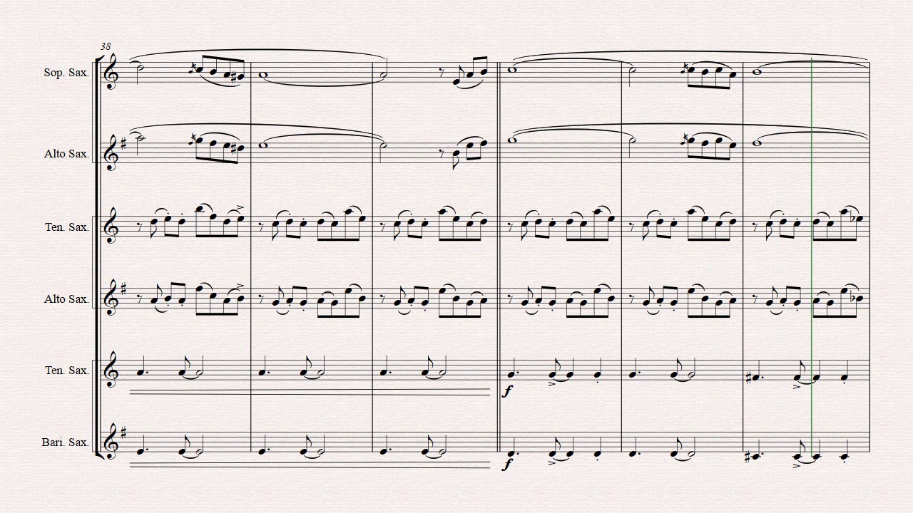 Libertango - Astor Piazolla - Tango Nuevo - Saxophone Trio