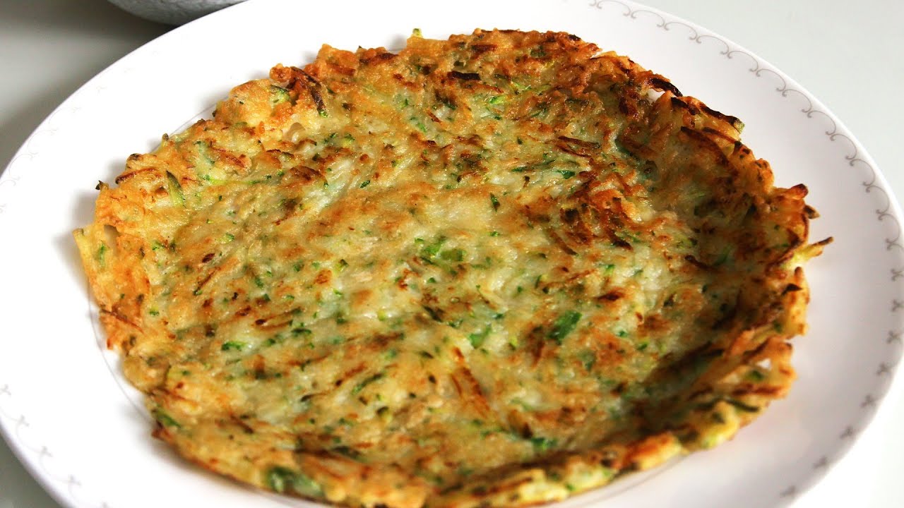 Squash pancakes (hobakjeon:호박전)