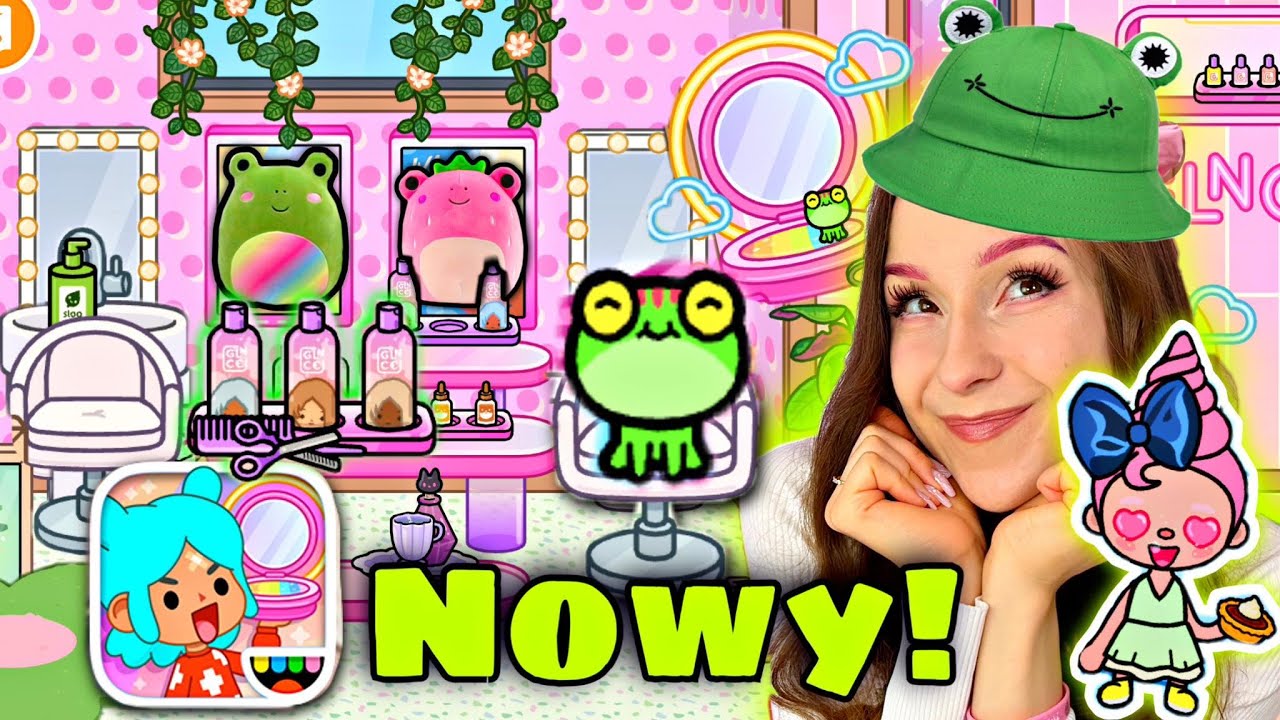 ŻABI SALON PIĘKNOŚCI!🐸NOWY DODATEK!