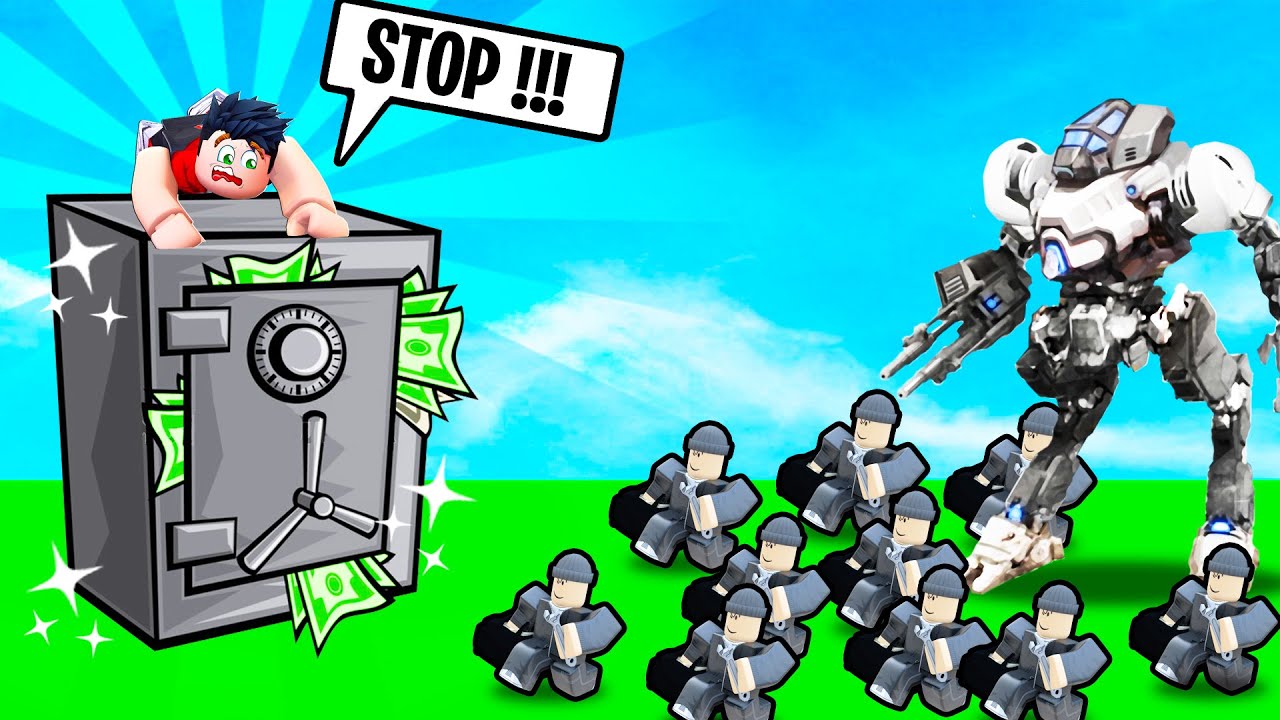 LA MEILLEURE BASE CONTRE LES VOLEURS !! (Heist Tycoon 💰)