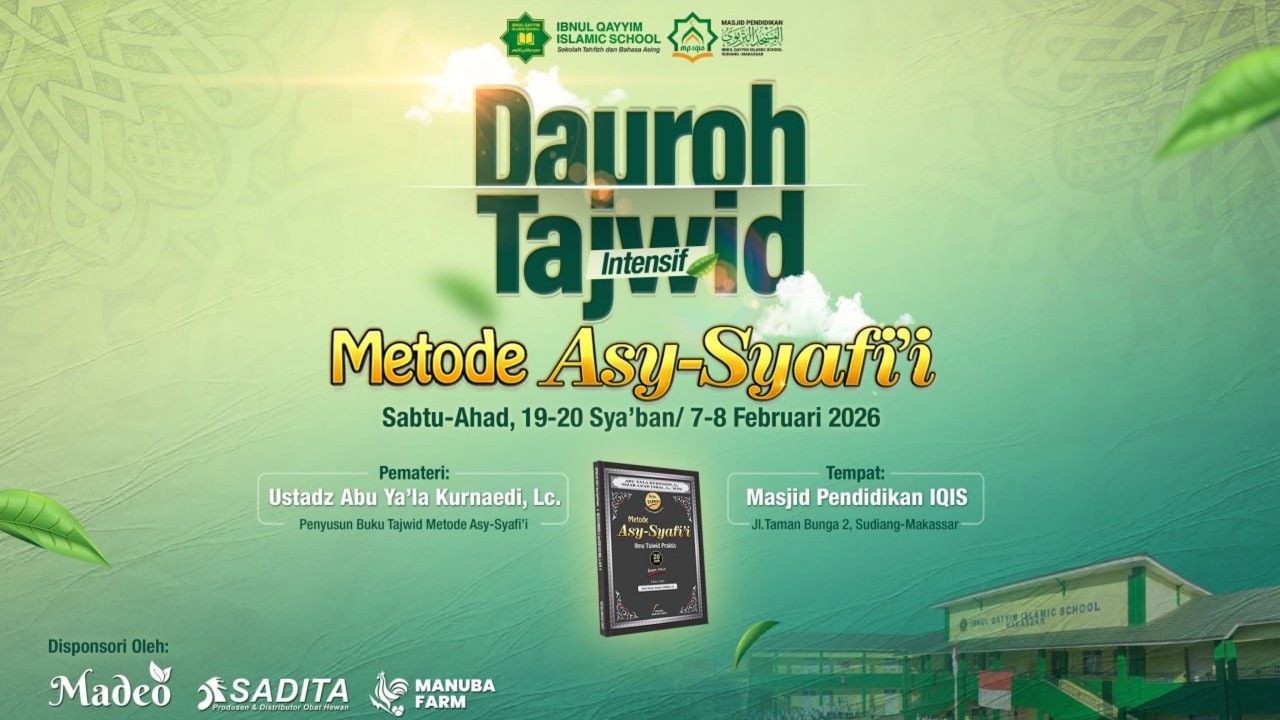 SESI 2 - Daurah Tajwid || Metode Asy-Syafi'i - Ustadz Abu Ya'la Kurnaedi, Lc., M.Pd.
