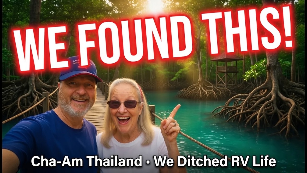 🇹🇭 Скрытый мангровый рай Ча-Ам 🌴 Жизнь кочевника в Таиланде