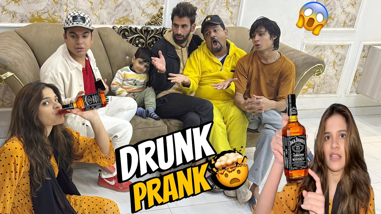 Drunk Prank On Mamu Family 😱 Sab Dar Gai 😅