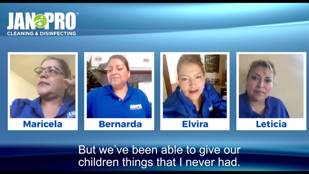 JAN-PRO Cleaning & Disinfecting Franchisee Testimonial (Spanish) – Life-changing