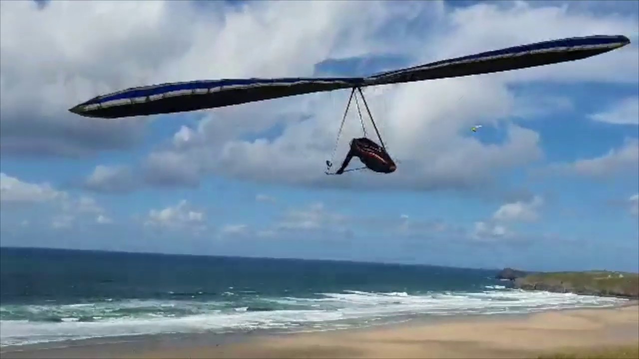 Perranporth 2019 - Hanggliding Wills Wing TC2