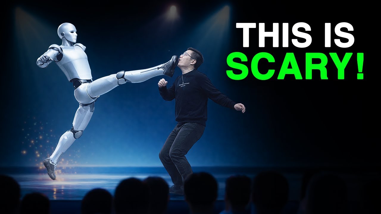 Unitree’s NEW H2 AI Robot Nearly KICKS CEO’S HEAD OFF — REAL-LIFE TERMINATOR?!