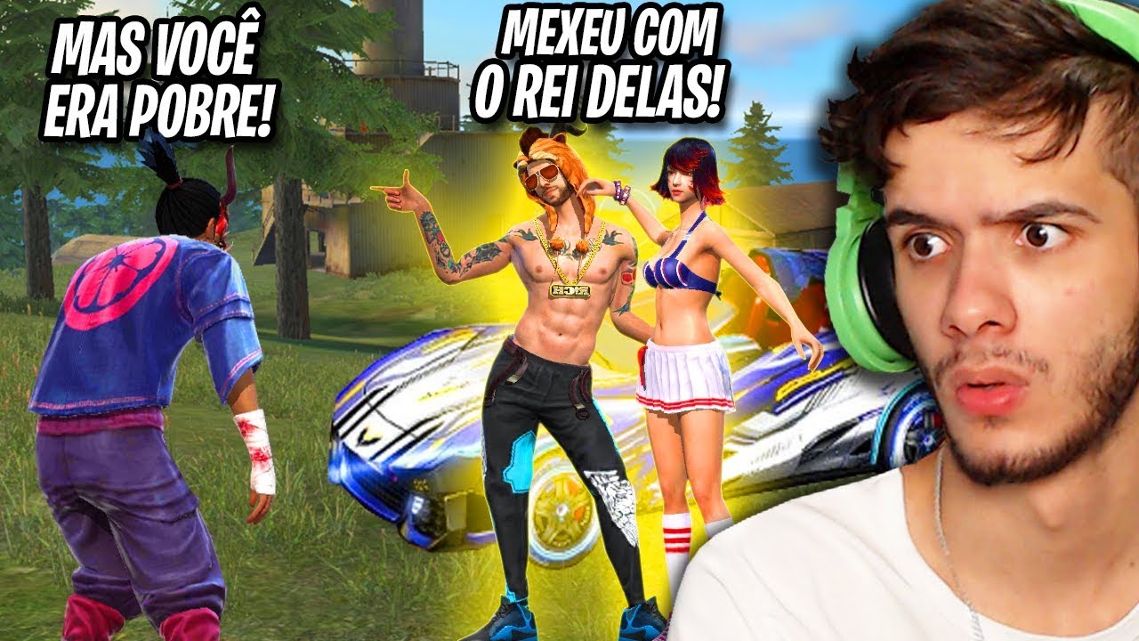 FINGI SER POBRE E SURPREENDI O DESUMILDE NO FREE FIRE #3