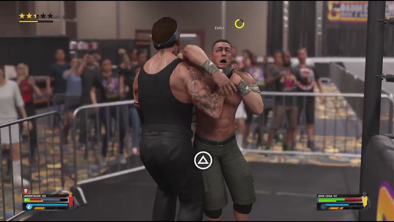 WWE 2K25 Undertaker Vs John Cena  casket match