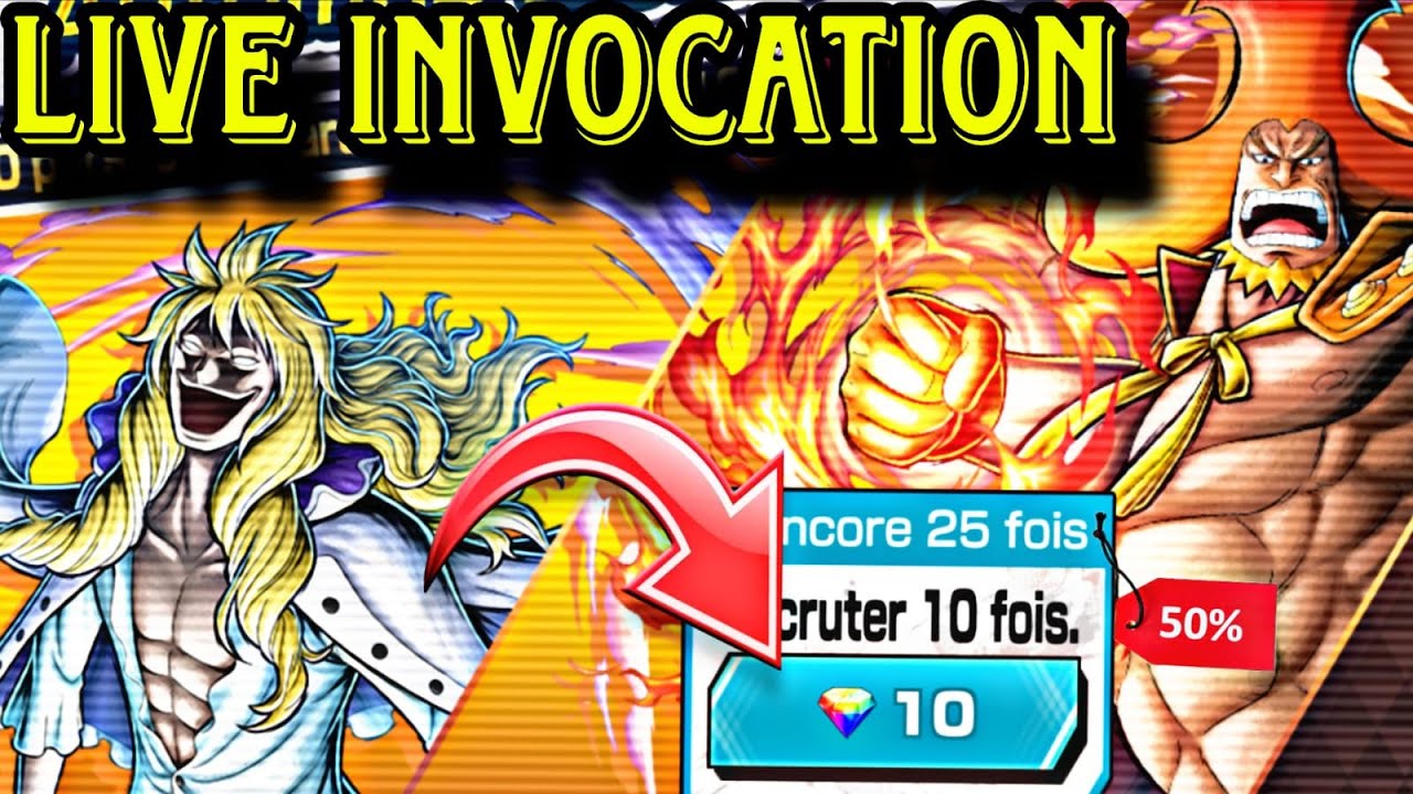 🚨 SESSION INVOCATION EN DIRECT ! ONE PIECE BOUNTY RUSH FR