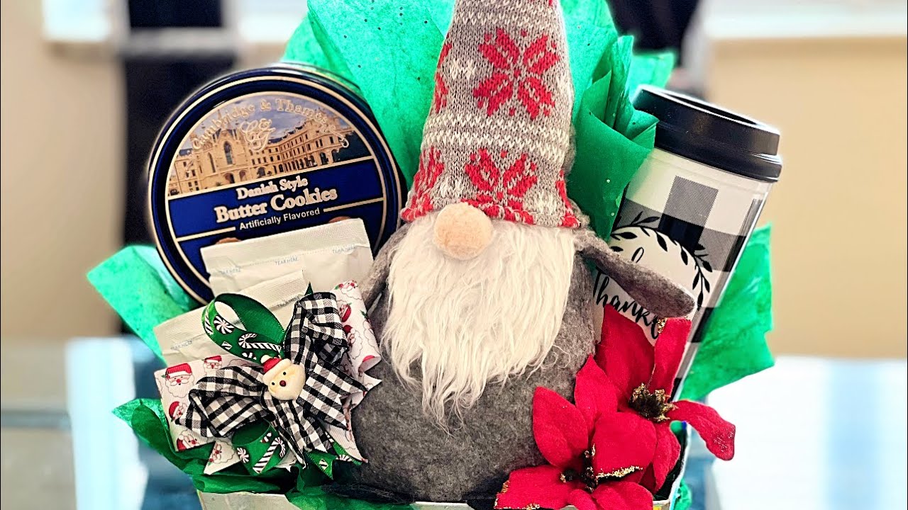 High End Christmas Gift Basket From Dollar Tree 2022/ Selling Gift Baskets