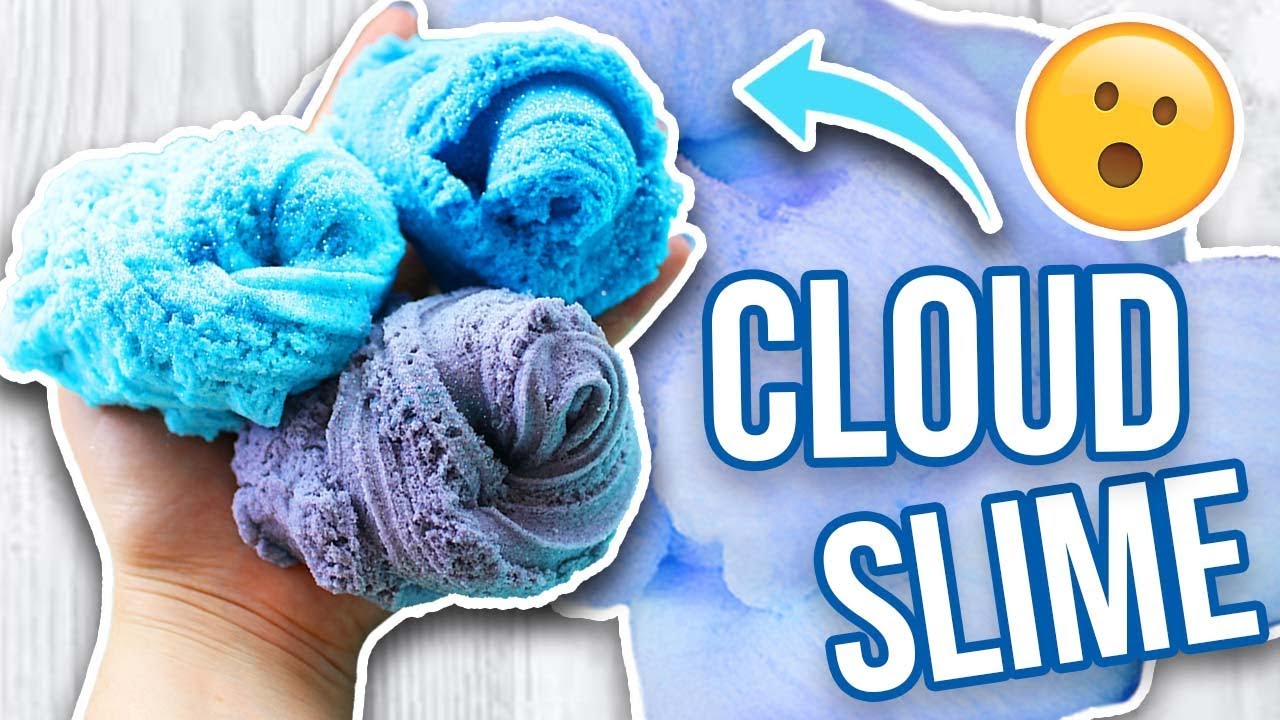 DIY PERFECT CLOUD SLIME! Amazing Drizzle