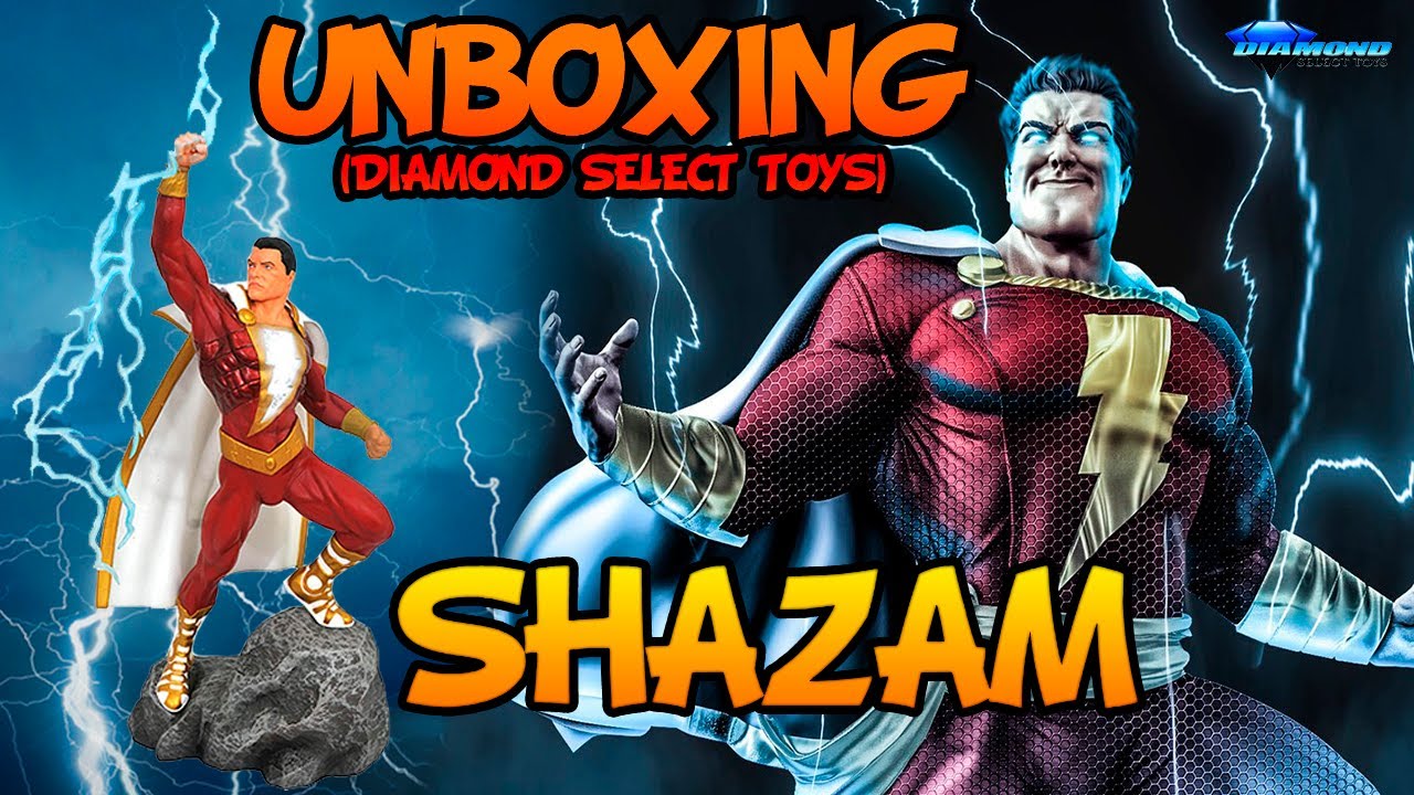 ⚡ SHAZAM Gallery DST Unboxing (Diamond Select Toys) (Español)