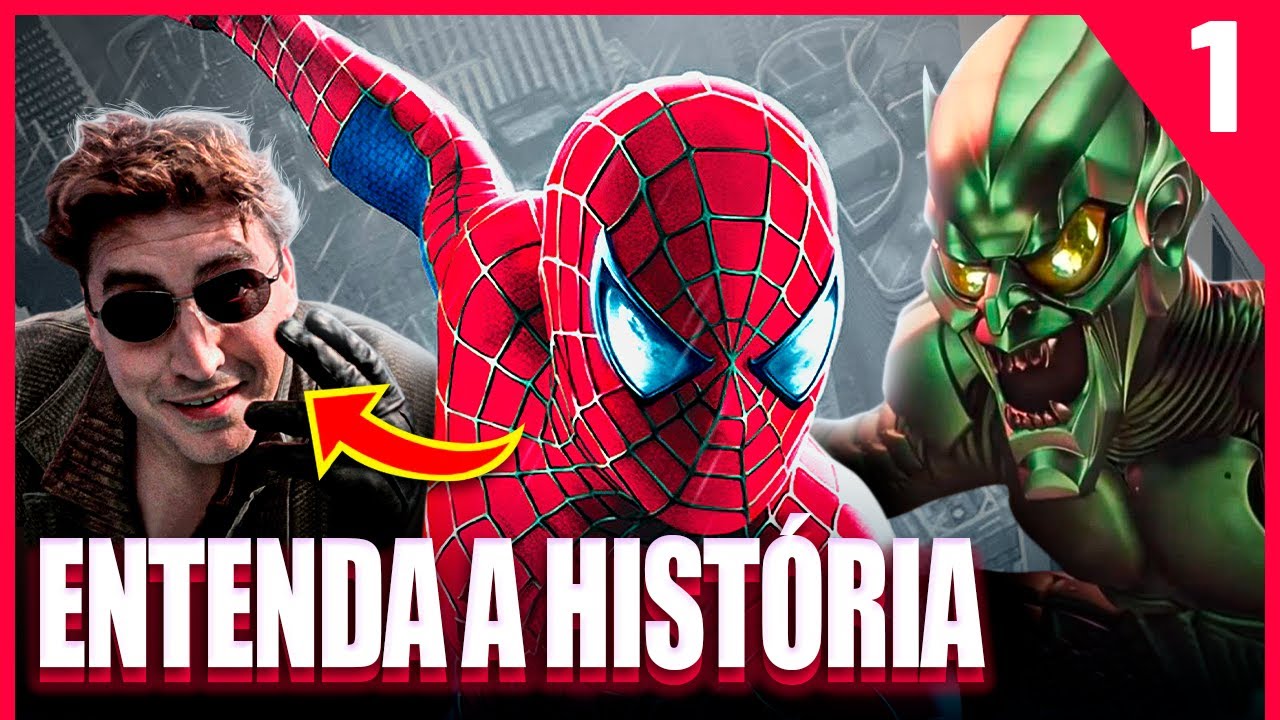 Saga HOMEM-ARANHA | História e Análise de TODOS os Filmes | PT.1