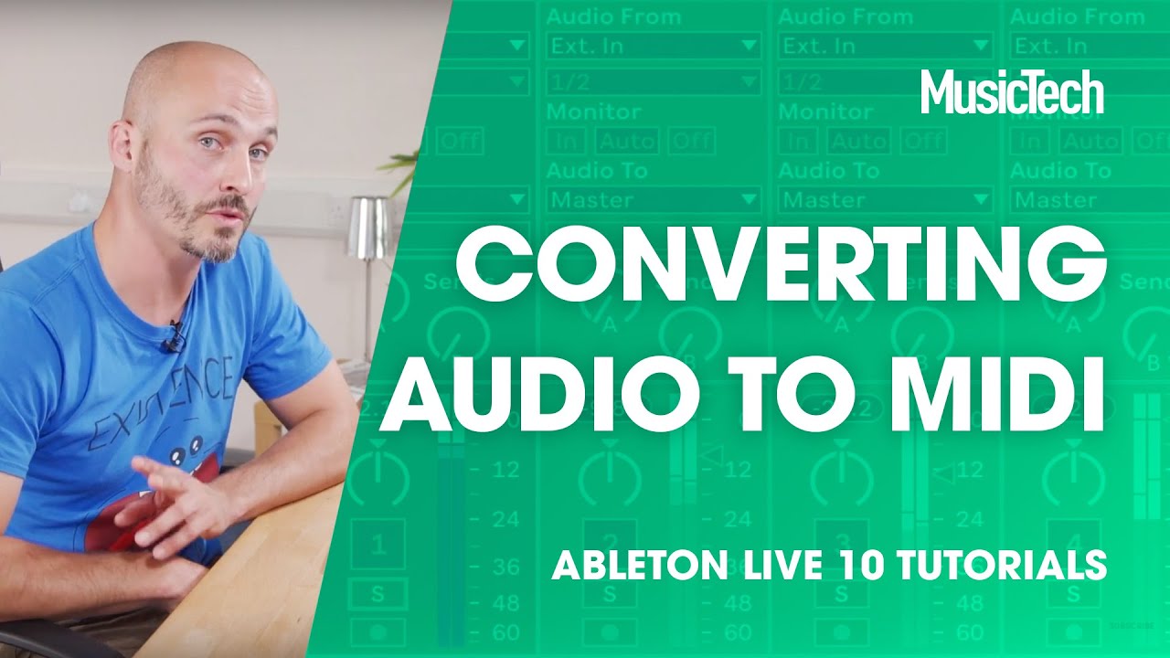 Учебные пособия по Ableton Live: преобразование аудио в MIDI