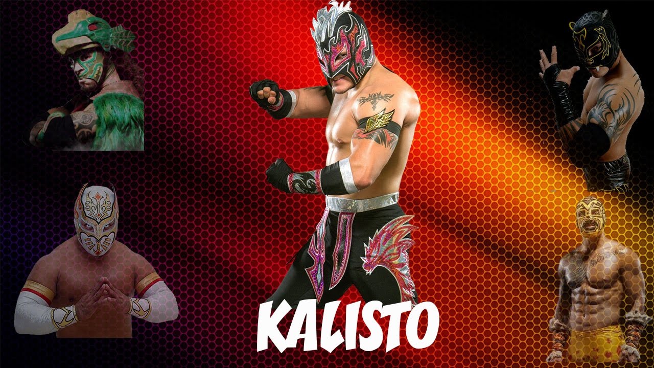 WWE/CMLL/L.U Dragon Azteca Jr., Kalisto, Caristico, Extreme Tiger and Prince Puma 