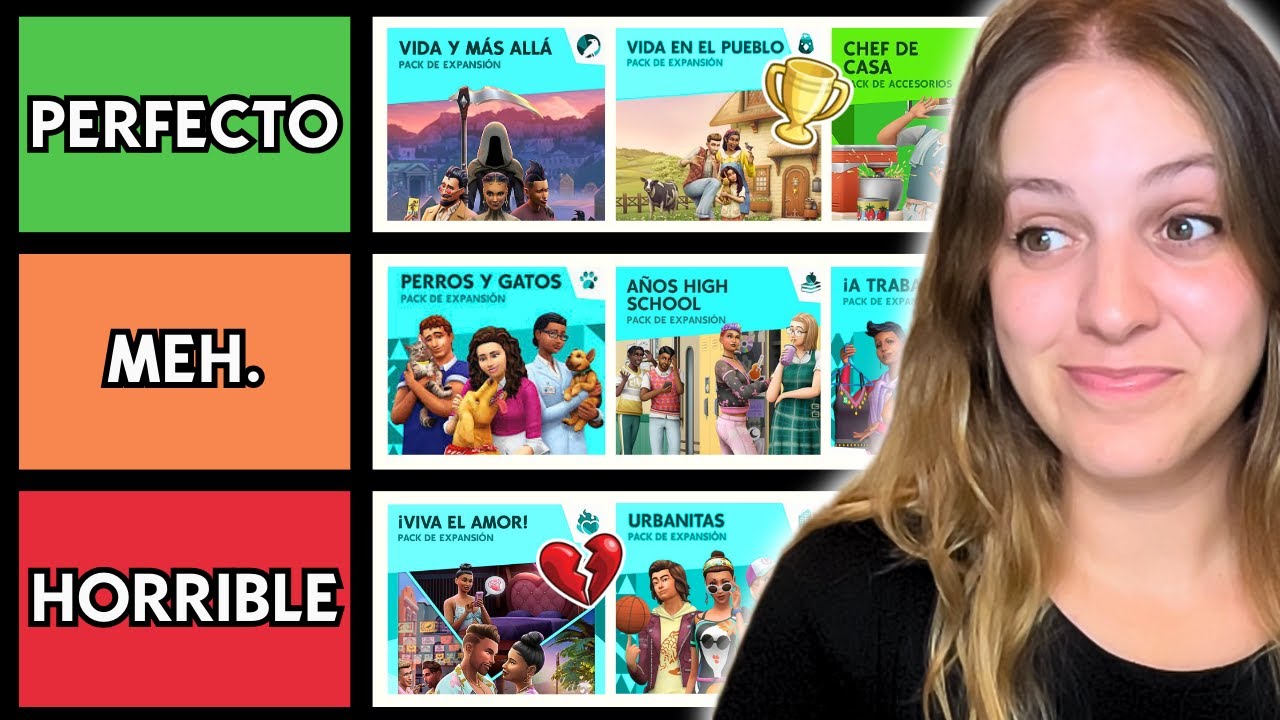 QUÉ PACKS/KITS de LOS SIMS 4 ME COMPRARÍA | TIERLIST DEFINITIVA ✅ #sponsoredbyea #LosSimsHolidaySale