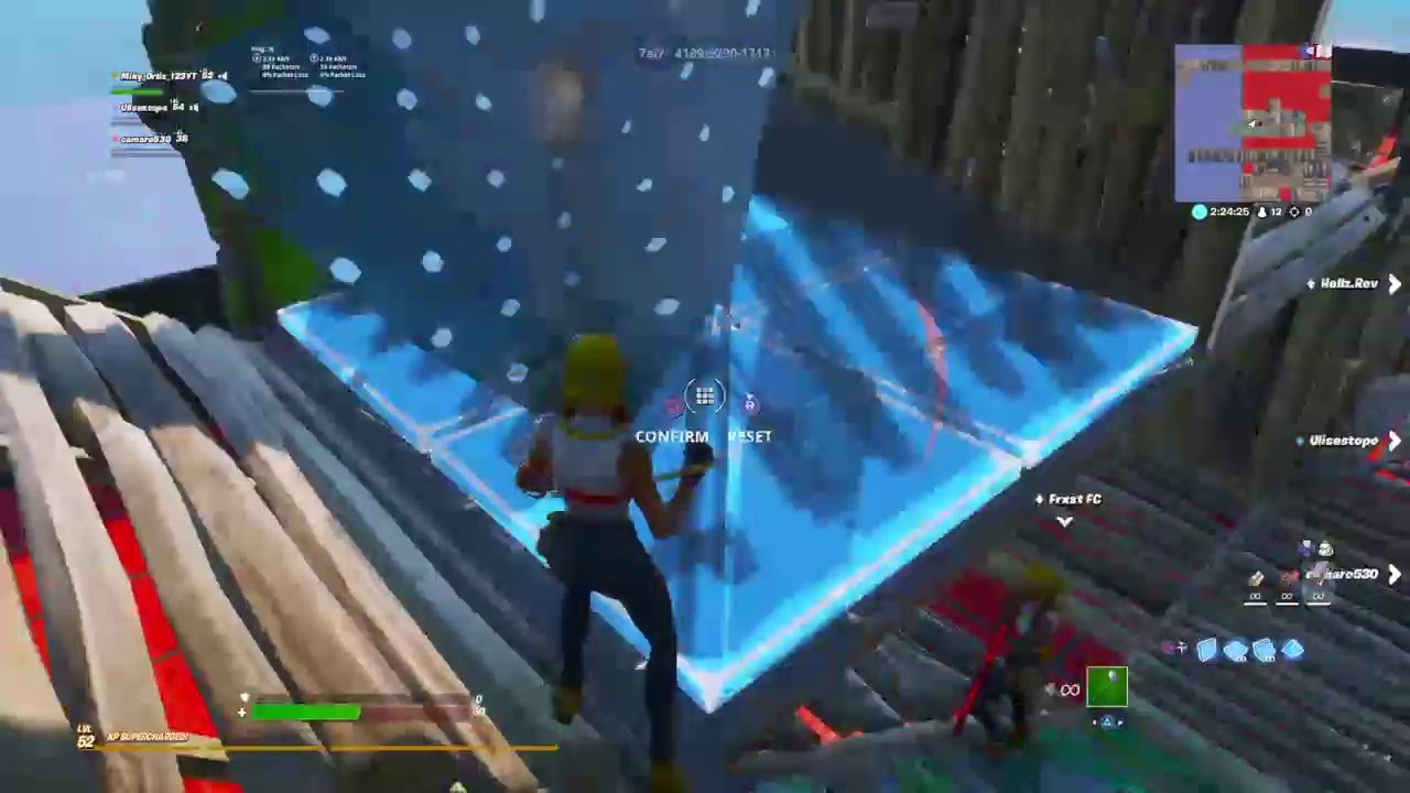 FreeBuilding in Creative