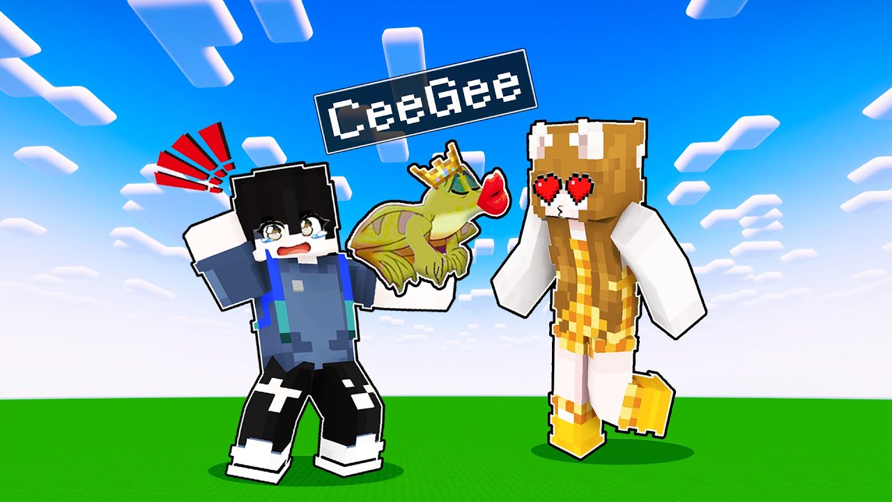 Frog Prince Story in Minecraft! ( Tagalog )