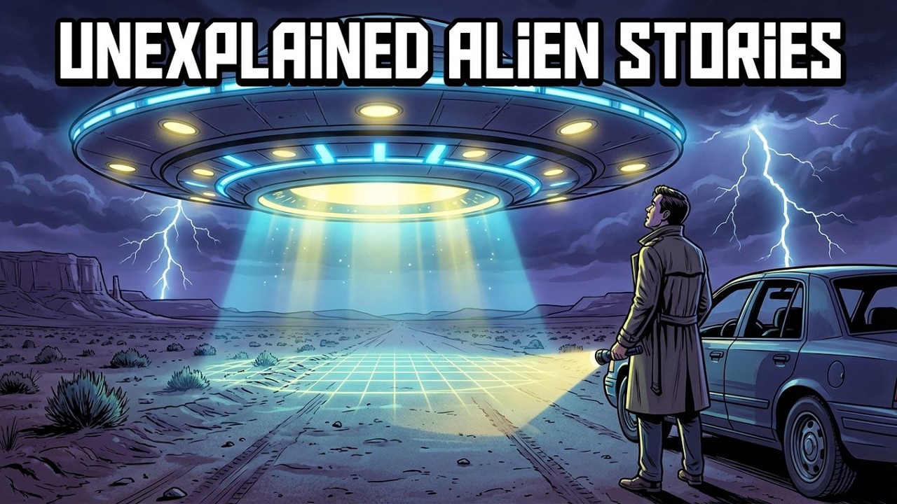 (NO MID ADS) Unexplained Alien Stories For Sleep | The Seventeen Mile Grid...