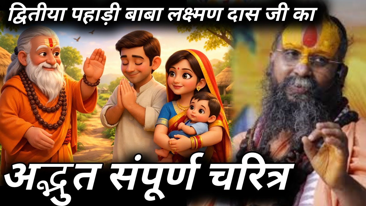 द्वितीया पहाड़ी बाबा लक्ष्मण दास जी का अद्भुत संपूर्ण चरित्र | Shri Rajendra Das Ji Maharaj Katha