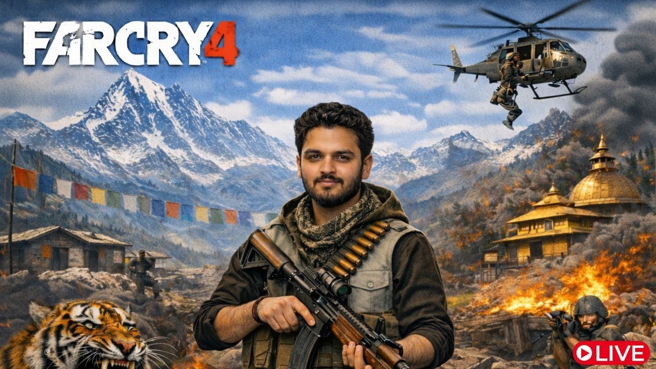 Far Cry 4 Gameplay Live 🔴 | Story Mode | Epic Open World Adventure