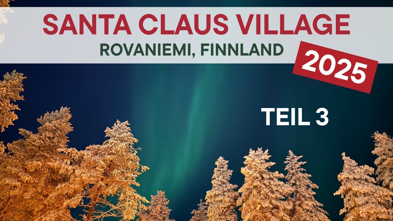 Reisevlog Rovaniemi Finnland | Teil 3 | Ranua Zoo und Polarlichter