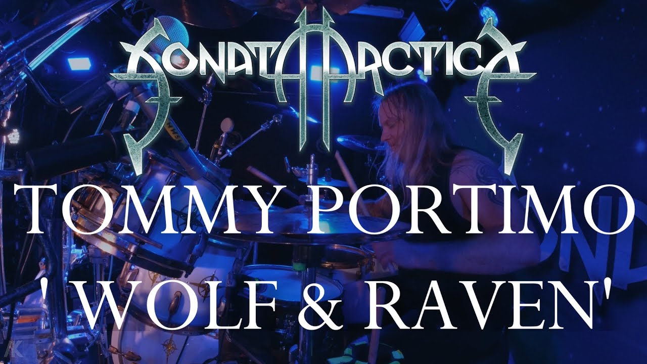SONATA ARCTICA Tommy Portimo 'Wolf & Raven' Drumcam / Jyväskylä 20.2.2025