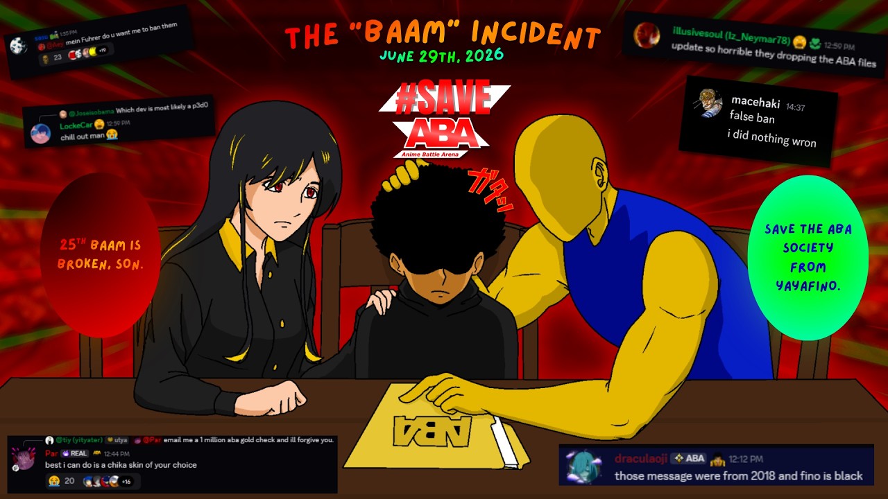 #SaveABA | 29 июня, Инцидент с &laquo;Баамом&raquo; | Anime Battle Arena