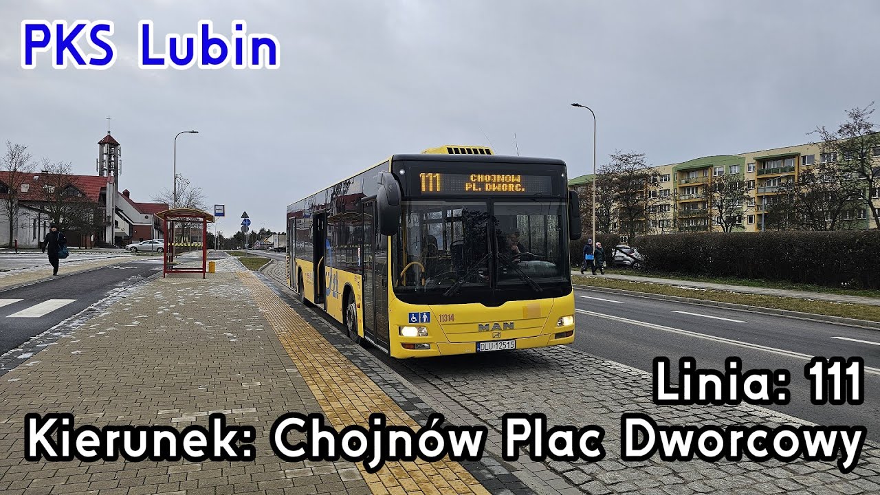 [🇵🇱PL] TIMELAPSE: PKS Lubin - Linia: [🚍111]