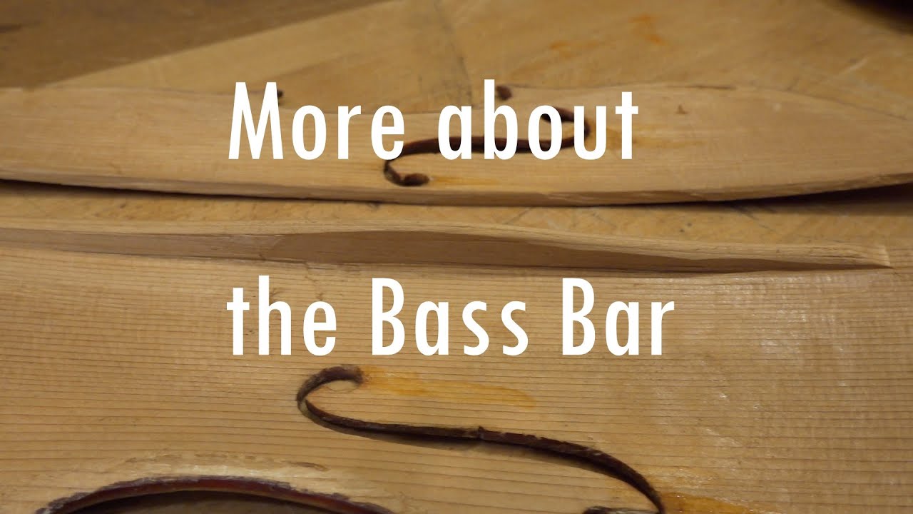 Replying to your questions about the bass bar