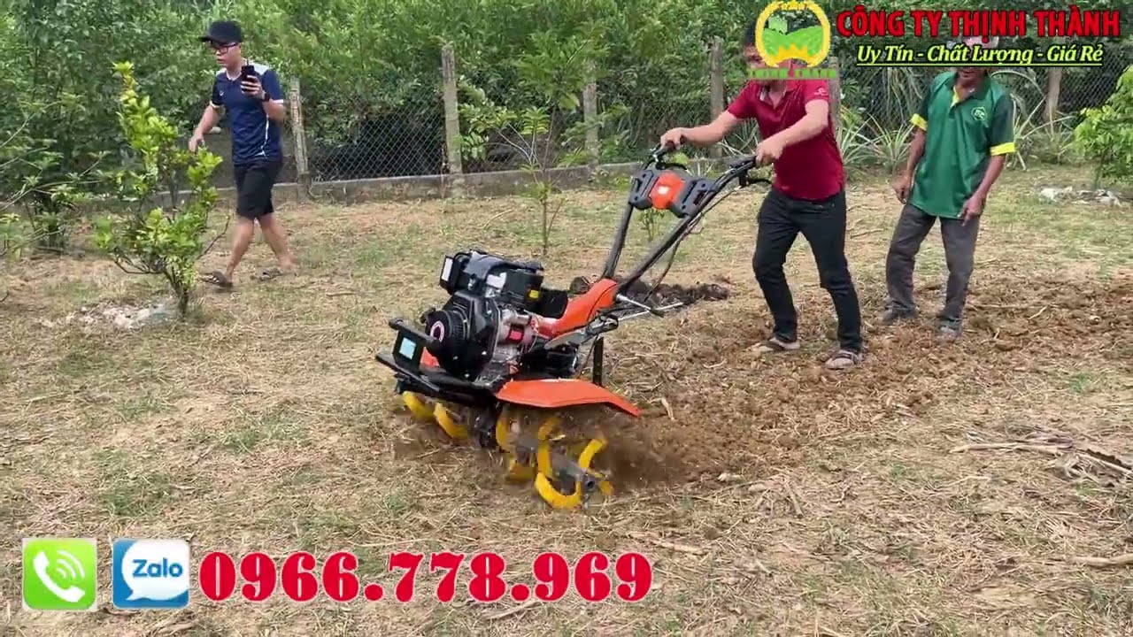 Máy Xới Đất Chạy Dầu Kama 178 Mẫu Mới Nhất Năm 2025