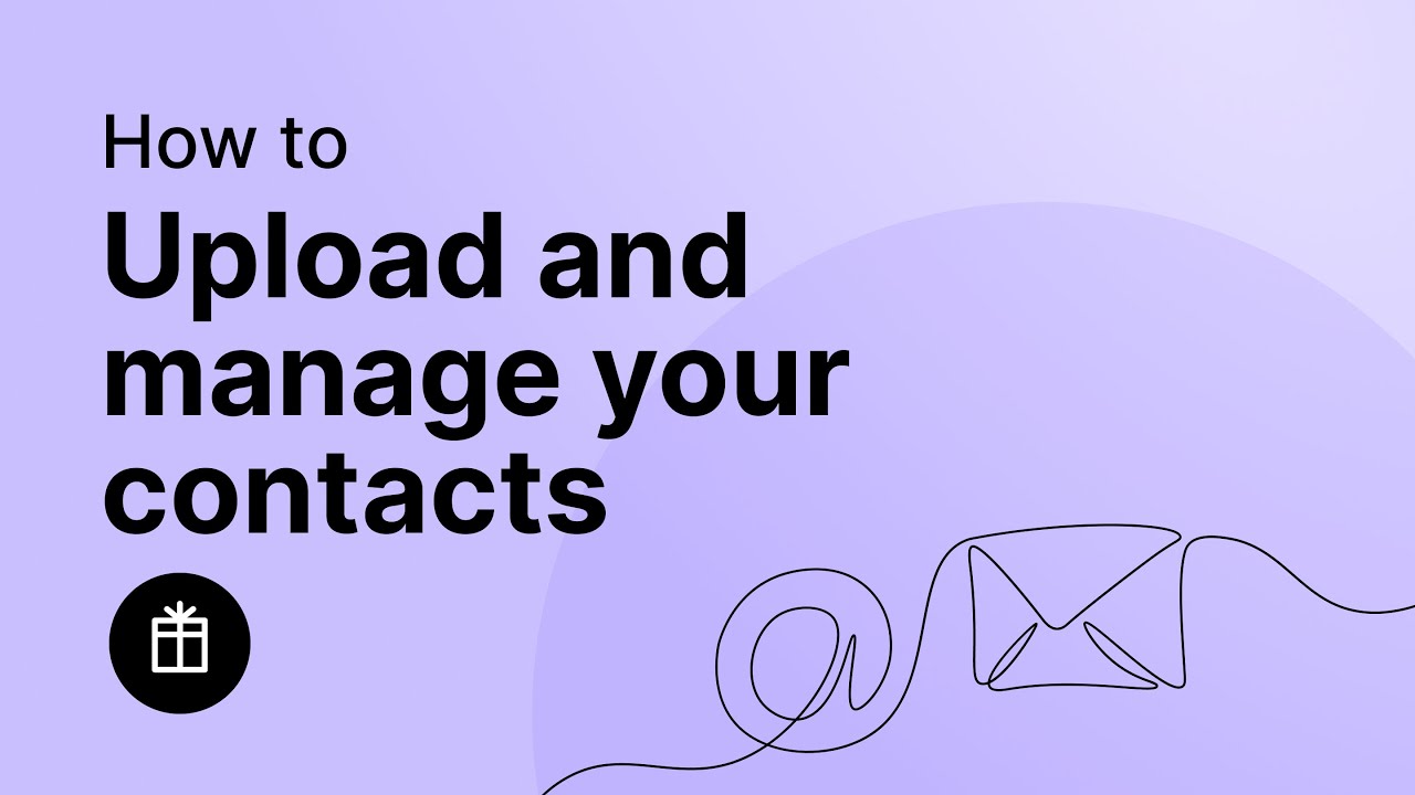 Tutorial - How to upload and manage your contacts in CorporateGift