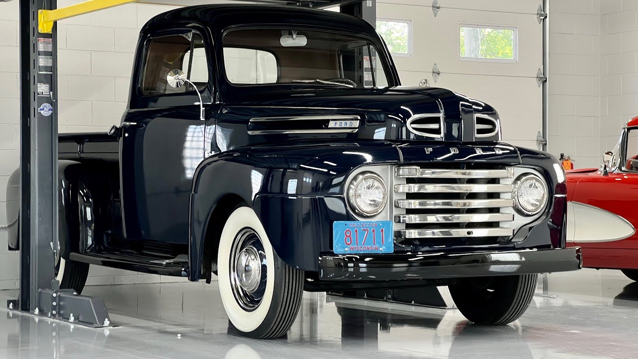 30 Years Owned 1949 Ford F1 Cold Start and Drive