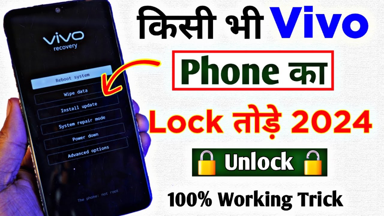 Vivo Mobile Ka Lock Kaise Tode | Vivo Y91 Ka Lock kaise Tode | Phone Ka Pattern Lock Kaise Tode 2024