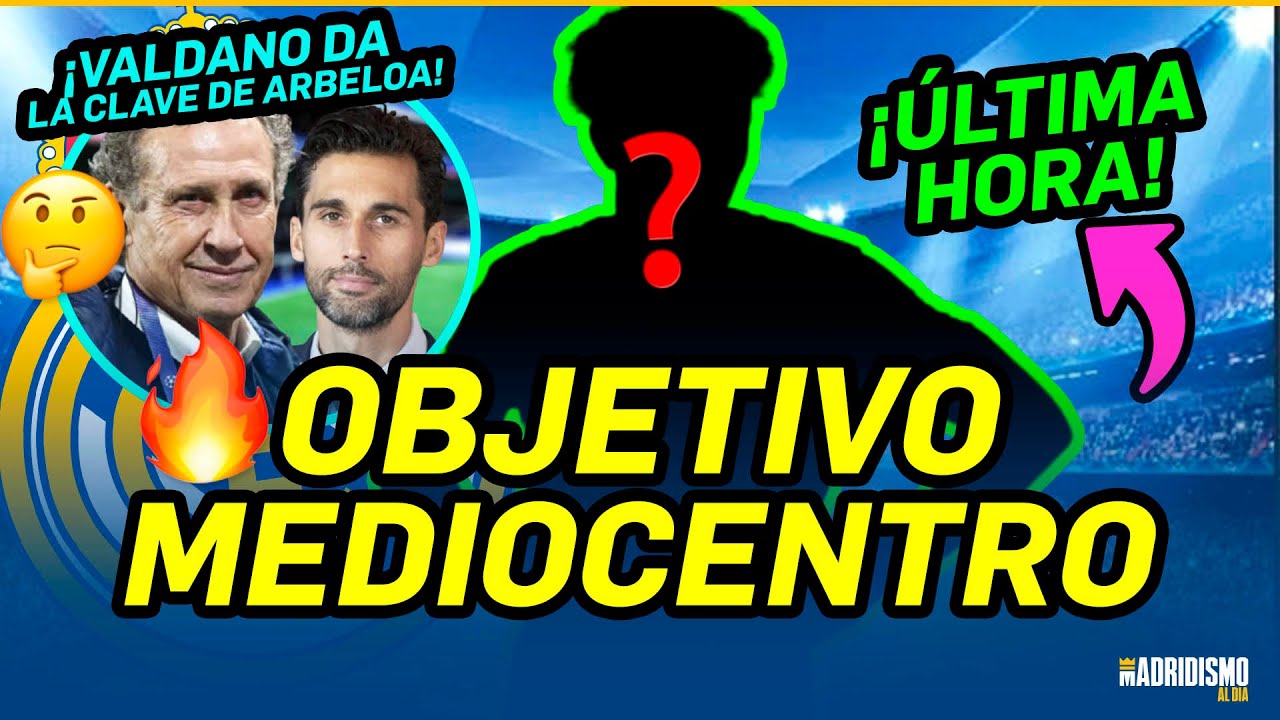⚪🟣ATENCIÓN: ¡NUEVO OBJETIVO PARA EL MEDIOCAMPO DEL REAL MADRID!🔥