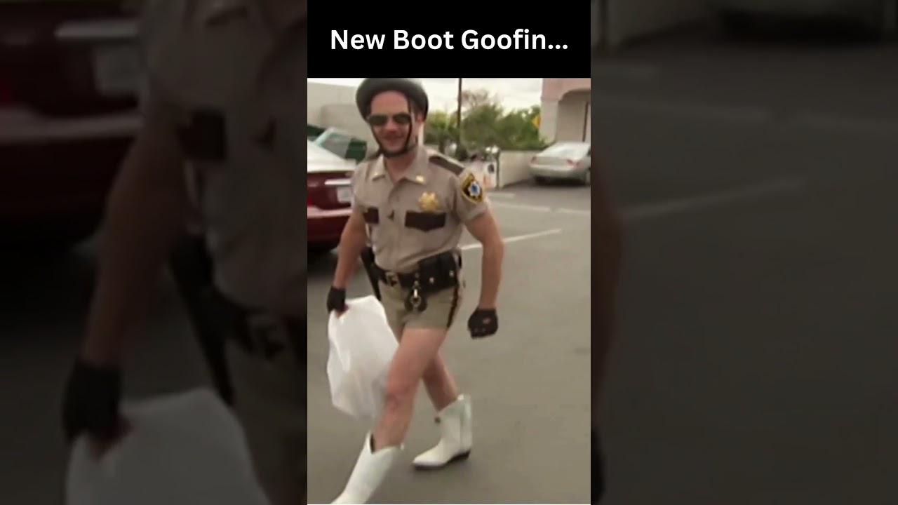 I'm just Goofin... New Boot Goofin 🤣🤣🤣 #shorts  #funny #shoes