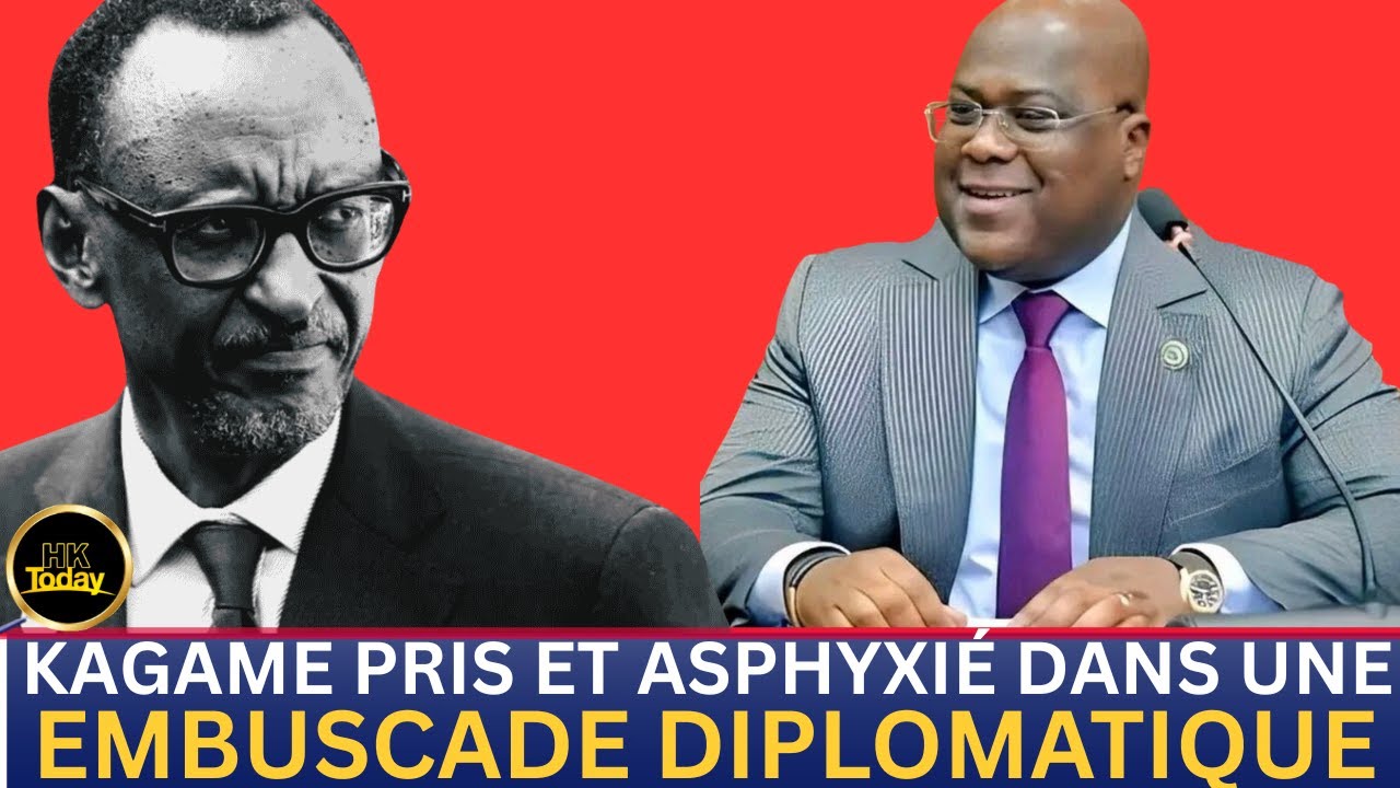 [7/1]: KAGAME COINCÉ DANS UNE FUSILLADE DIPLOMATQUE DE TSHISEKEDI, VOICI ENCEORE DES PREUVES