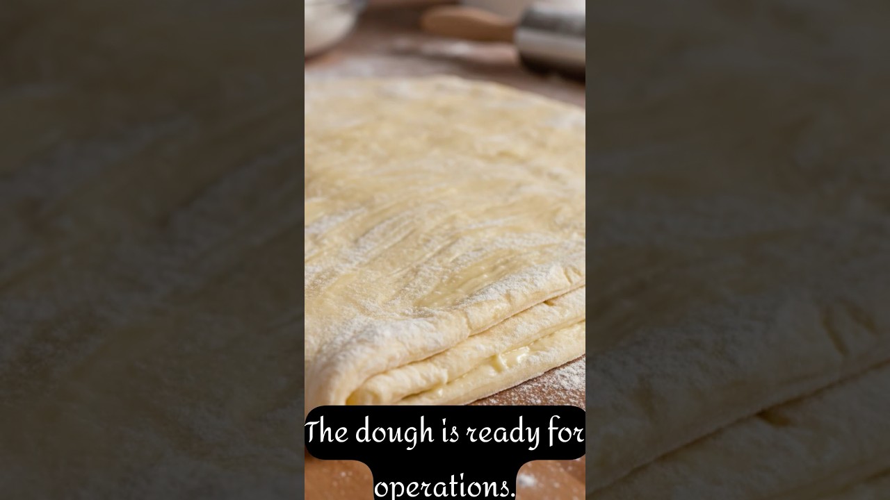 ULTRA-FLAKY🤫Puff Pastry Hack 2-Minute Magic: Perfect Puff Pastry Layers (Lamination) STOP Buying It!