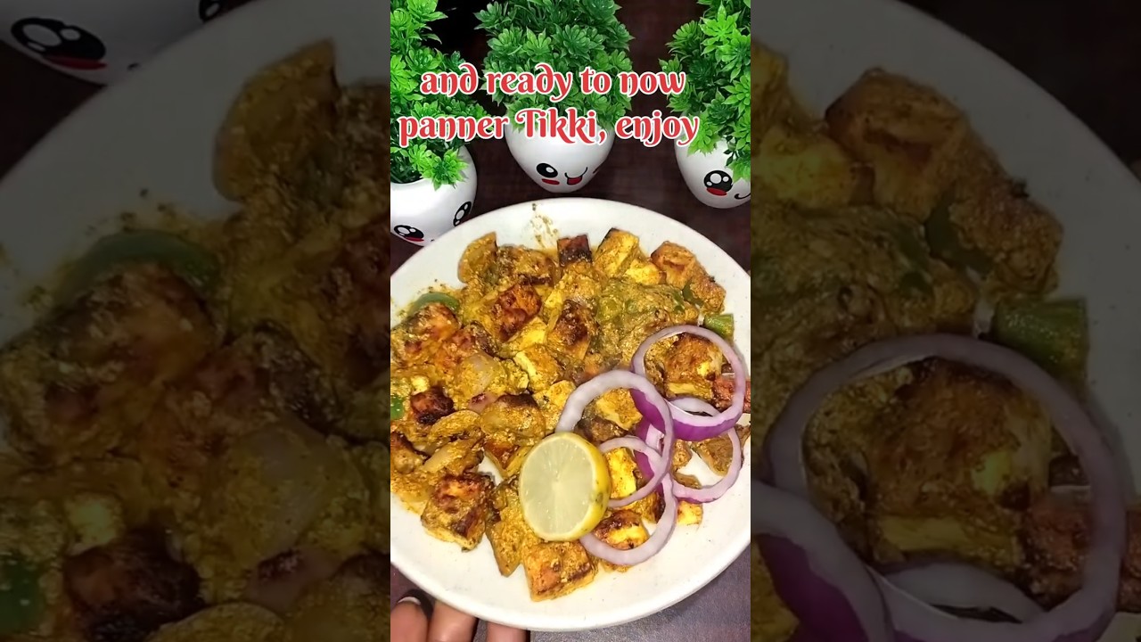 Air Fryer Paneer Tikka |Easy & Healthy Starter