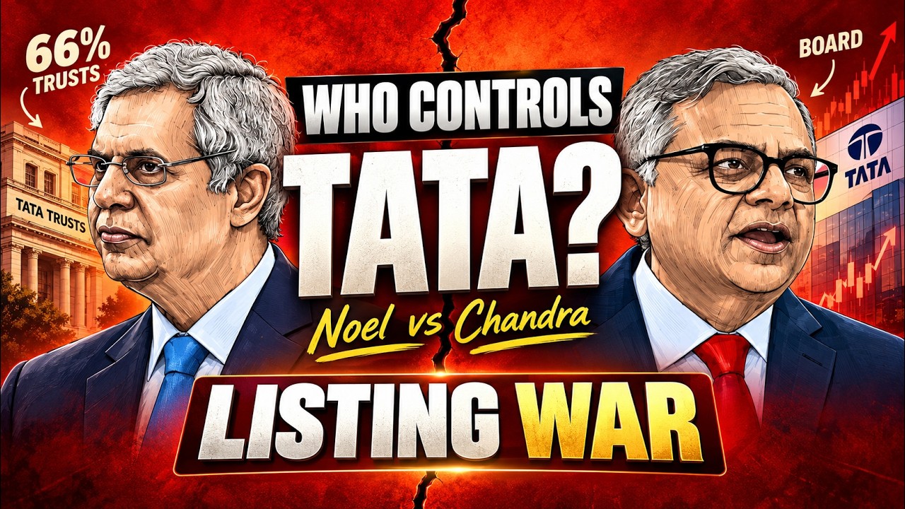 WHAT'S WRONG INSIDE TATA GROUP : Noel Tata V/S N. Chandrasekaran