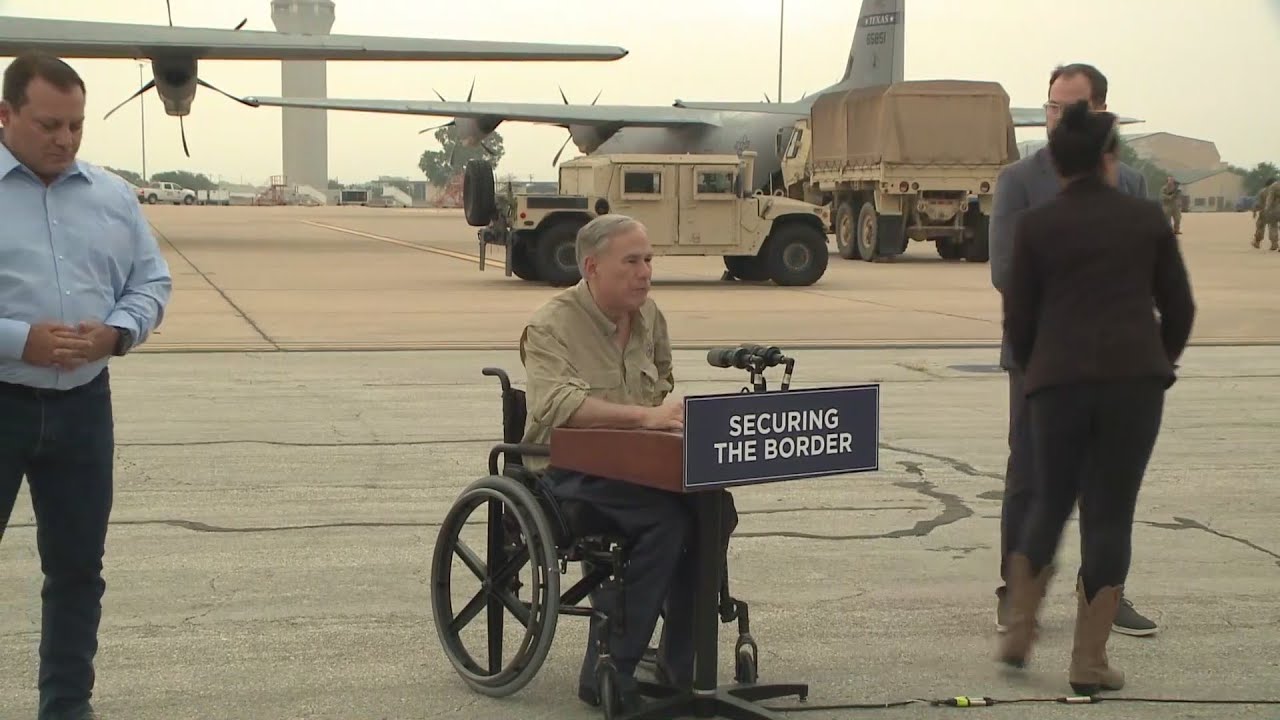 Abbott gives update on border security ahead of Title 42 expiration