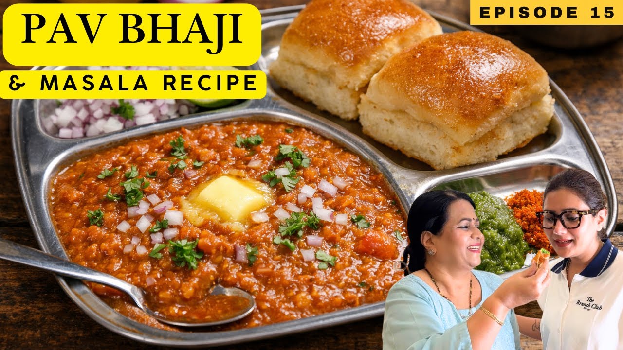 PAV BHAJI AND MASALA RECIPE | Kaise banayen Tasty Pav Bhaji | Anissha & Adira Vlogs 