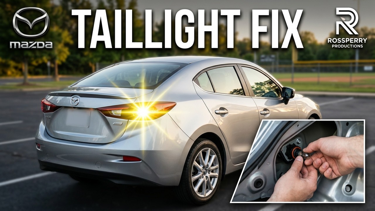 Complete Guide: Mazda 3 Tail Light Bulb Replacement (2013-2018) | Step-by-Step Tutorial