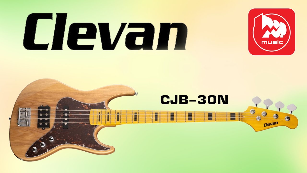 Бас-гитара Clevan CJB-30N. Джаз бас с хамбакером?!