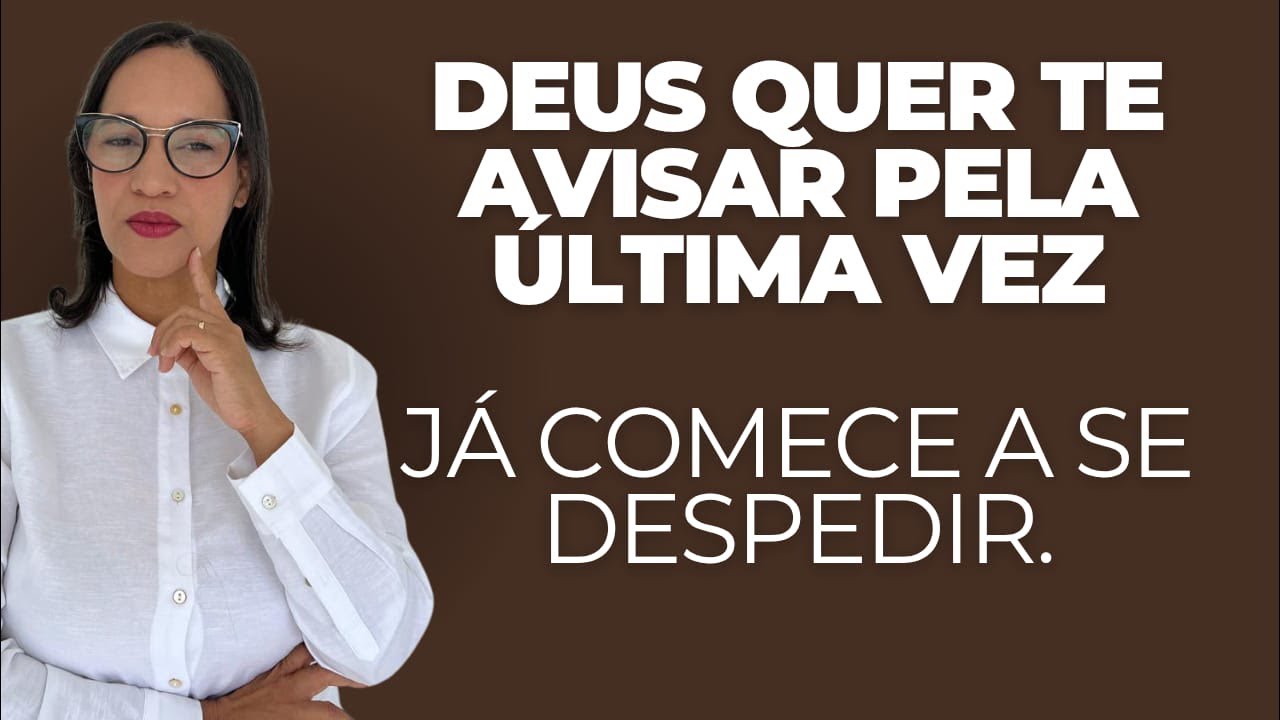 AO VIVO: Escute o que Deus te diz nessa TERÇA-FEIRA: Comece a se despedir, Deus pediu pra te avisar.
